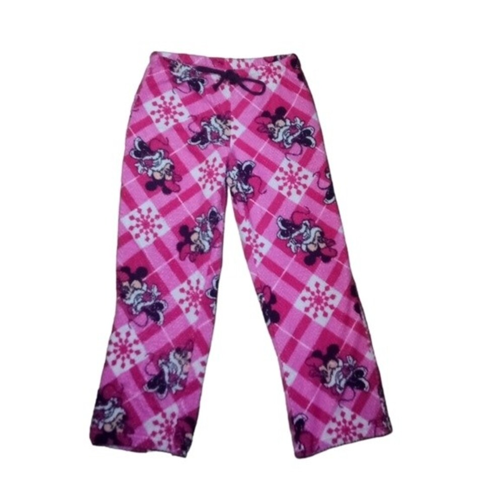 Disney Snowflakes Pink Pajamas Pants